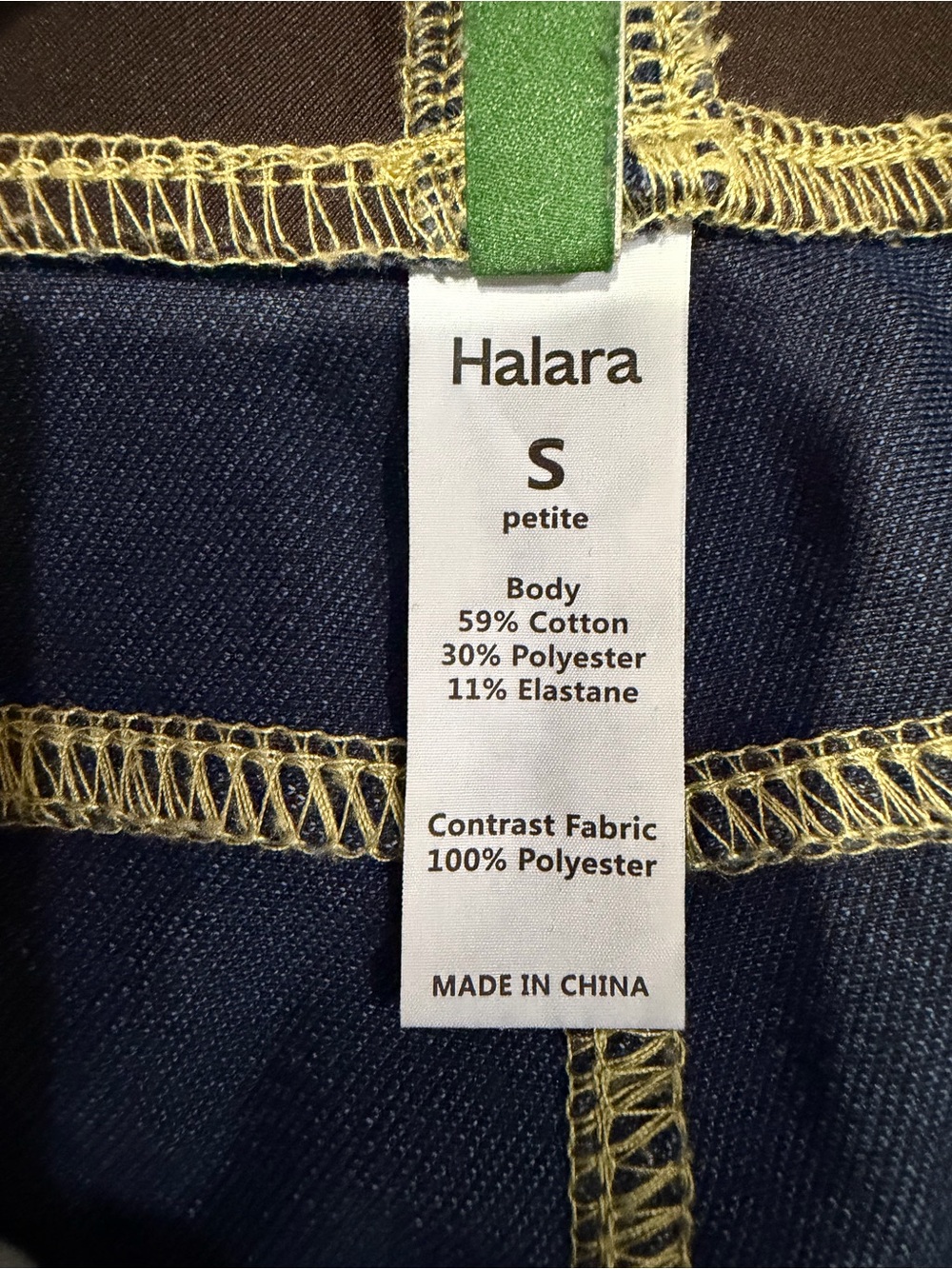 HALARA Wide-Leg Denim Pull On Stretch Comfy Jeans Size Small Petite - Picture 6 of 12